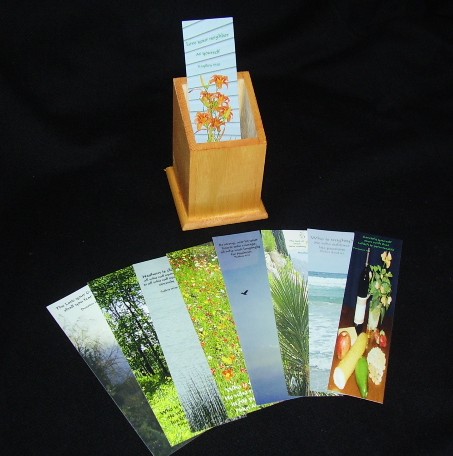 Stand with 10 Bookmarks Stand with 10 Bookmarks